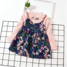 Floral Baby Girl Dress - Set